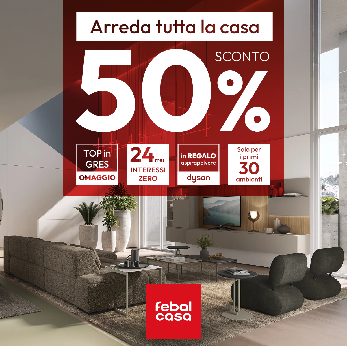 Arreda tutta la casa